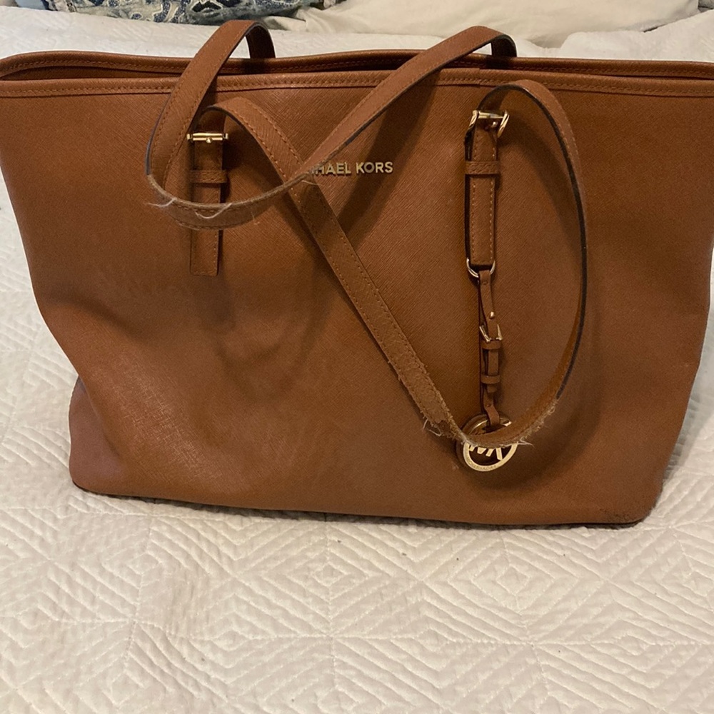Michael Kors traveling tote